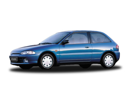 Ворсовые коврики на Mitsubishi Colt IV 1992 - 1996 в Тольятти